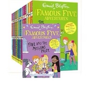 (SG)Enid Blyton Famous Five Adventures 16 Books Box Set English Story Books Children's Classic Readi