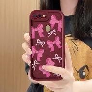 Bowknot Phone Case For OPPO F5 Youth F7 F9 F11 Pro F19 F21 Pro Protector Shockproof Soft TPU Casing 