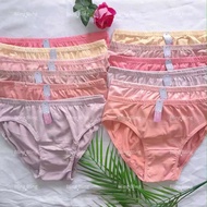 BAIQIMEI Fashion Bikini Panty For Women Comfortable breathable Plain cotton women's underwear Pantie