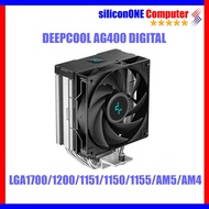 Deepcool AG400 DIGITAL LGA1700 1200 115x AM4 AM5 CPU COOLER