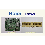 HAIER LED TV L32A9 32A9 L32 Main Board 715G3639-M01-000-004K Inverter Board 715G3333-1