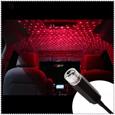 Car Atmosphere Light Interior Decoration Star Ceiling for Porsche Panamera 911 918 Cayman Boxster 91