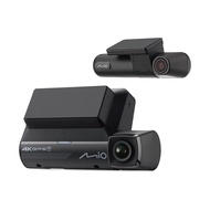 Including Installation Mio 960W+E80D Front 4K Rear 2K Inner 2K Three-Lens Driving Recorder (Free-128