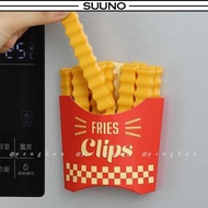Sealing Clip Refrigerator French Fries Sticker Magnetic Clip Snack Sealing Clip Food Small Clip