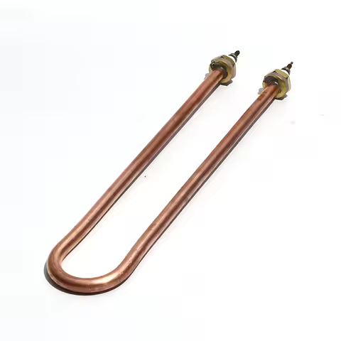 LUJINXUN Electric Heating Element 110V/220V Copper Single U M18 Thread Heater Tube 1KW-4KW for Kitch