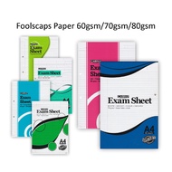 Campap Foolscap Paper A4 60gsm 70gsm/ 80gsm/ | Exam Sheets | Single Paper