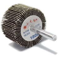 Little Sun with Handle Abrasive Cloth Wheel 620-680 Hundred Page Wheel 6mm Handle Abrasive Cloth Whe