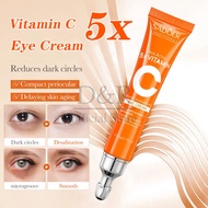 5X Vitamin C Eye Cream Anti Aging Remove Wrinkles Puffiness Firming Nourishing Reduces Dark Circle E