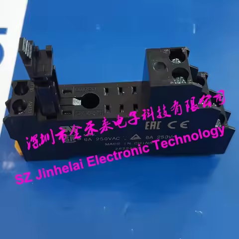 10pcs New and original OMRON P2RFZ-08-E 8 pin Micro Relay Socket (substitution P2RF-08-E)