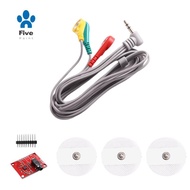 For ECG Measurement Module AD8232 for Duinofun Pulse Rate Monitor Includes Charged Cable for ECG Sen