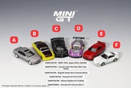 MINIGT MINI GT 792 BMW 750IL 794 Lincoln 795 Bugatti vision 793 Porsche 911 gt3 796 Skyline GTR R34 