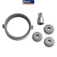 MAKY 5 In 1 Metal Electric Drill Parts Epicyclic Gear 7 Teeth Motor Teeth/ Big Gear 50 Teeth VN