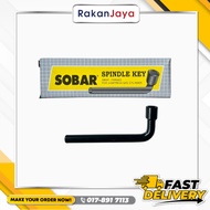 SOBAR SPINDLE KEY 4 1/2"