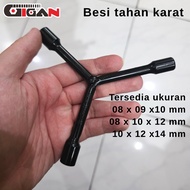 Y Socket Wrench Y Shock Socket Wrench Tip 8 mm, 9 mm, 10 mm, 12 mm, 14 mm Quality new Gigan