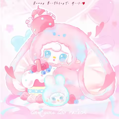 Originate Yooki First Anniversary Birthday Elevator Blind Box [Love You“Tu” Much] Annual Limited Sty