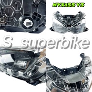 HEAD LAMP NVX155 V1 V2 V3 LED TINTED CLEAR HEADLIGHT NVX YAMAHA NVX155 2020