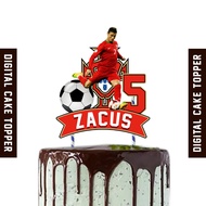 RONALDO CAKE TOPPER BIRTHDAY