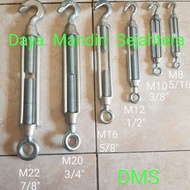 Choice - Screw Span Turnbuckle/ M22 Hard Needle/ 22mm (7/s8)