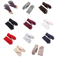Wellb 2lots Versatiles Spandex Gloves Light Weight Finger Gloves Portable Gloves