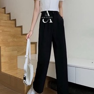 ANVERS | Women Trousers High Waist Suit Loose Straight Pants P0001