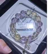 Lemon Citric with Bolivia Amethyst Bracelet