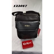 KICKERS LEATHER SLING BAG - 122087