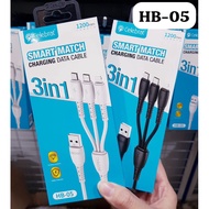 3 IN 1 Cable FAST CHARGING DATA CABLE