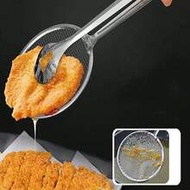 1pc Stainless Steel Deep Fry Oil Filter And Strainer, Oil Filter Spoon, Food Strainer Kitchen Fryer 