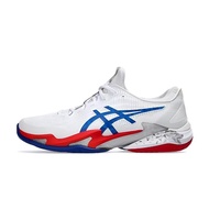 ASICS BLADE FF Men Court Shoes WHITE ASICS SKY ELITE FF3 Low-Top Shoes, Elastic Cushioning, Durable 