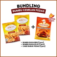 Seasoning Package 3pcs (Spicy Chili Powder - Bbq - Cheese)