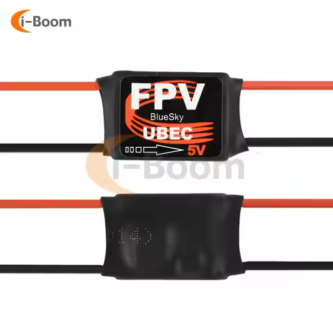 Mini BEC DC-DC Converter 2~6S Battery to 5/12V 3A Step-Down Module Regulated Power Supply for RC FPV