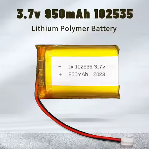 102535 Lipo Battery 3.7V 950mAh Rechargeable Polymer Lithium Batteries for Electronics Medical Aesth