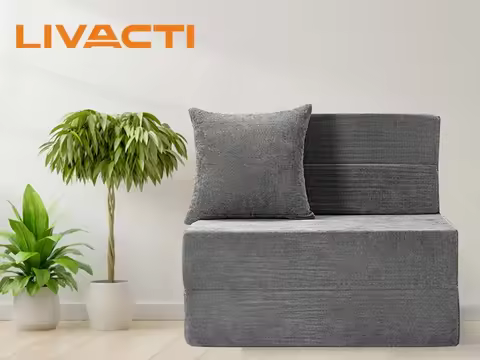 Folding Sofa Bed Chair Foldable Couch Bed Folding Sofa Bed Memory Foam Fold Out Chair Bed Convertibl