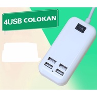 Usb Charger 4 Ports Length 4 in 1 For Ipad Mobile Phone Cas Plugs Android Accessories Cellphone Cas 