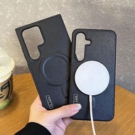 CASE LEATHER MAGSAFE SAMSUNG S22 ULTRA S23 ULTRA S23 FE S24+ S24 ULTRA