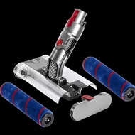 Double Soft Roller Head Quick Release Electric Floor Head for Dyson V7 V8 V10 V11 V15 Vacuum Cleaner Parts