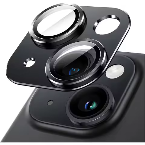Metal Camera Lens Protector For iPhone 13 15 16 11 14 17 Pro Max 12 Mini 13 Mini Back Lens Tempered 