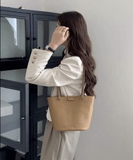 Ladies Classic Minimalist Elegant Tote Bag Inner Pouch Detachable Work/Daily Commute Shoulder Bag