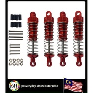[ReadyStock] 4 Pack Remote Control Car Metal Front Rear Shock Absorber for WPL C14 C24 MN90