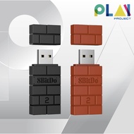 8BITDO USB Wireless Adapter 2 For PS5/PS4/Nintendo Switch/PC/Mac [1 Hand]