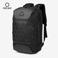 OZUKO Fashion Anti Theft Men Backpack Waterproof Outdoor Molle Travel Bag