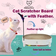 【PAWS&TAILS】Cat Scratcher Board Papan cakar kucing murah scratch Cat scratching/猫抓板 Can Replaceable