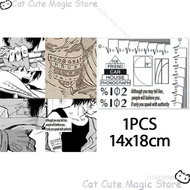 เสื้อวิกผมปลอมสีดำอนิเมะซาคาโมโตะของ Nagumo Yoichi ชุดคอสเพลย์ผู้หญิงเสื้อฝนสติ๊กเกอร์รอยสักผู้ชายสู