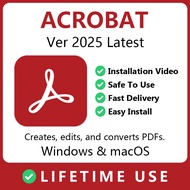 AdobeAcrobatPro 2025 DC windows/macos PDF Editor PDF converter