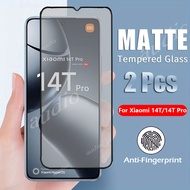 Xiaomi 14T Pro 5G Full Cover Matte Tempered Glass For Xiaomi 14T Pro 14TPro 5G 2024 Anti-Fingerprint