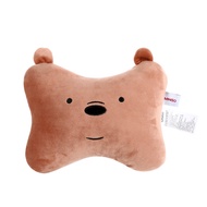 TJ Shop MINISO หมอนรองคอภายในรถยนต์รูปกระดูก We Bare Bear