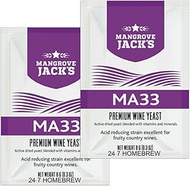 2X Mangrove Jacks MA33 8g / 23L Fruity White & Blush Country Wines