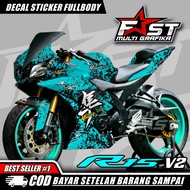 decal r15 v2 Hayabusa Sticker decal striping fullbody yamaha R15 V2 Hayabusa - Sticker decal stripin