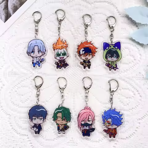 1/8PCS Anime Characters SK8 the Infinity Acrylic Keychain Accessories Keyrings Friends Gifts Funny B