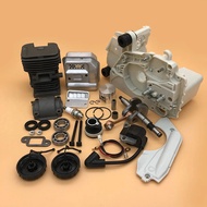 Silinder Piston Crankshaft Housing Carburetor Clutch Drup Muffler Ignition Untuk Stihl MS 170 180 01